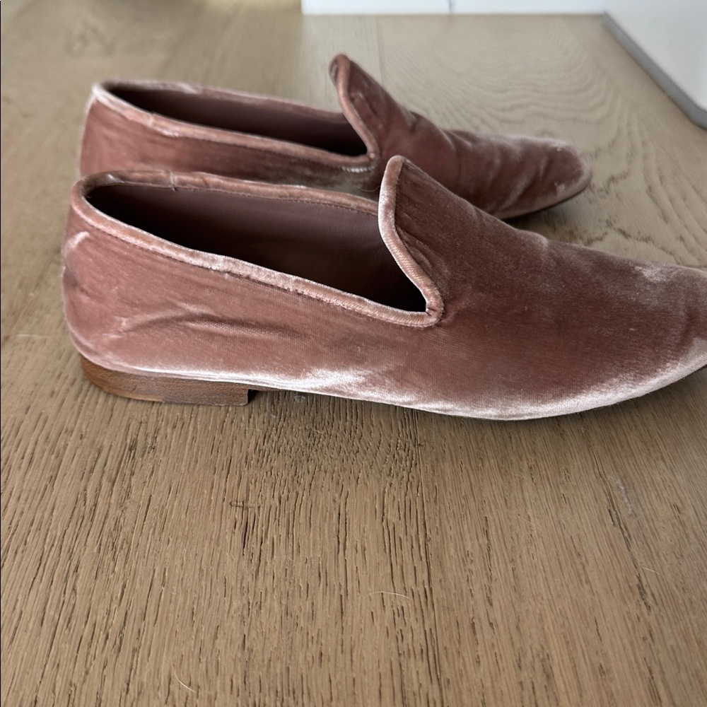 Vince Women's Blush Velvet Loafers